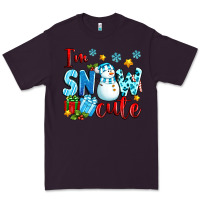 Plum i'm snow cute Premium Tee - texasbilliewilder
