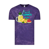 Cloud Purple sweet summer time no background Vintage Tee - Jasminsmagicworld