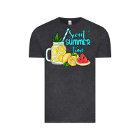 Vintage Black sweet summer time no background Vintage Tee - Jasminsmagicworld