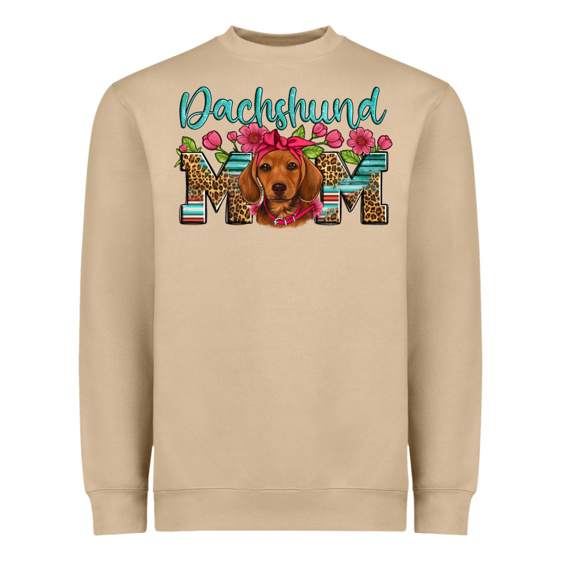 Dachshund Mom Heavyweight Sweatshirt by Artiststas | Teevron