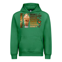 Emerald melanin coffee Urban Hoodie - JahusDesignShop