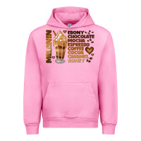 Fuchsia Pink melanin coffee Urban Hoodie - JahusDesignShop