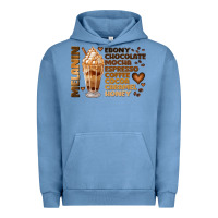 Pigment Pebble Blue melanin coffee Urban Hoodie - JahusDesignShop