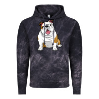 Cloud Black ENGLISH BULLDOGS Awesome Funny Bulldog Pups Dogs Vintage Hoodie - maiPhamDesign