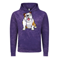 Cloud Purple ENGLISH BULLDOGS Awesome Funny Bulldog Pups Dogs Vintage Hoodie - maiPhamDesign