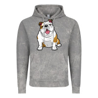 Cloud Rock ENGLISH BULLDOGS Awesome Funny Bulldog Pups Dogs Vintage Hoodie - maiPhamDesign