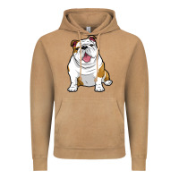 Vintage Camel ENGLISH BULLDOGS Awesome Funny Bulldog Pups Dogs Vintage Hoodie - maiPhamDesign