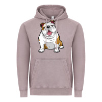 Vintage Zinc ENGLISH BULLDOGS Awesome Funny Bulldog Pups Dogs Vintage Hoodie - maiPhamDesign