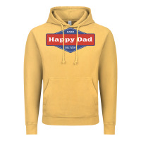 Vintage Mustard happy dad hard seltzer Vintage Hoodie - maiPhamDesign