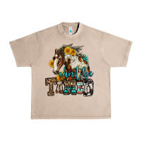 French Oak can't be tamed horse Urban Heavy Tee - OliviaCreatesArt