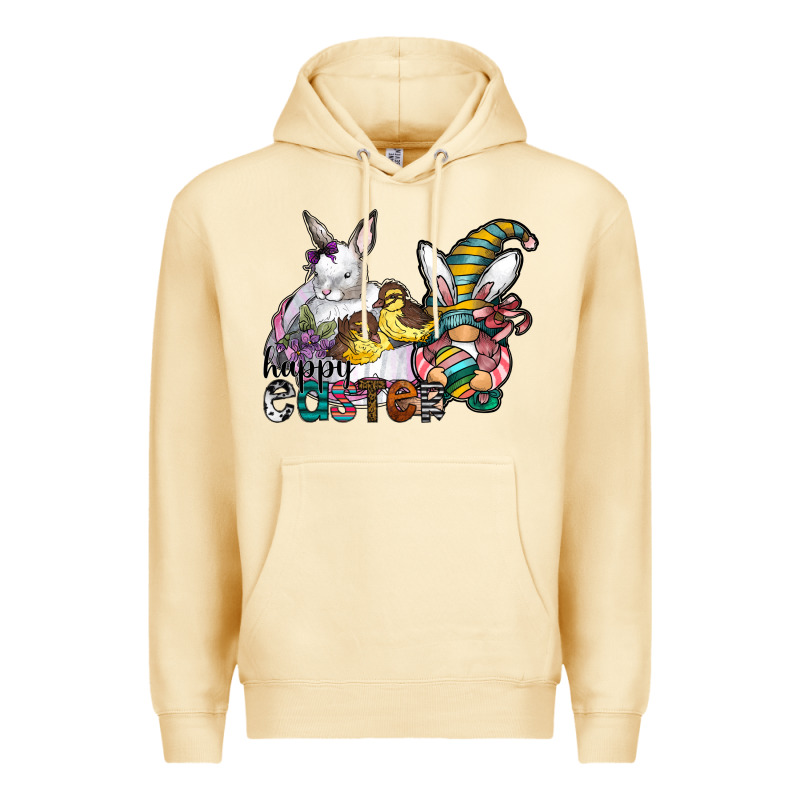 Happy Easter Premium Hoodie by CowhideDigitalArt | Teevron