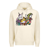 Tofu Happy Easter Premium Hoodie - CowhideDigitalArt