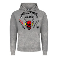 Cloud Rock hellfire club   strangerthings Vintage Hoodie - maiPhamDesign