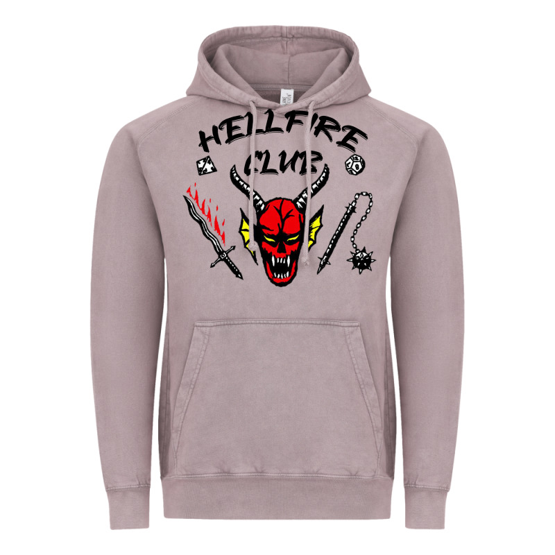 Hellfire Club   Strangerthings Vintage Hoodie by maiPhamDesign | Teevron