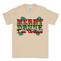 Mushroom Merry Drink I Am Christmas Classic Tee - Artiststas