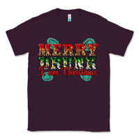 Plum Merry Drink I Am Christmas Classic Tee - Artiststas