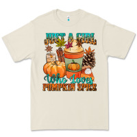 Bone Just a girl who loves pumpkin spice Premium Tee - NancyCooperArtShop