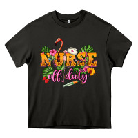Asphalt Nurse off duty Heavy Core Tee - NancyCooperArtShop