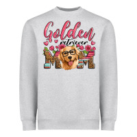 Golden Retriever Mom Heavyweight Sweatshirt | Teevron