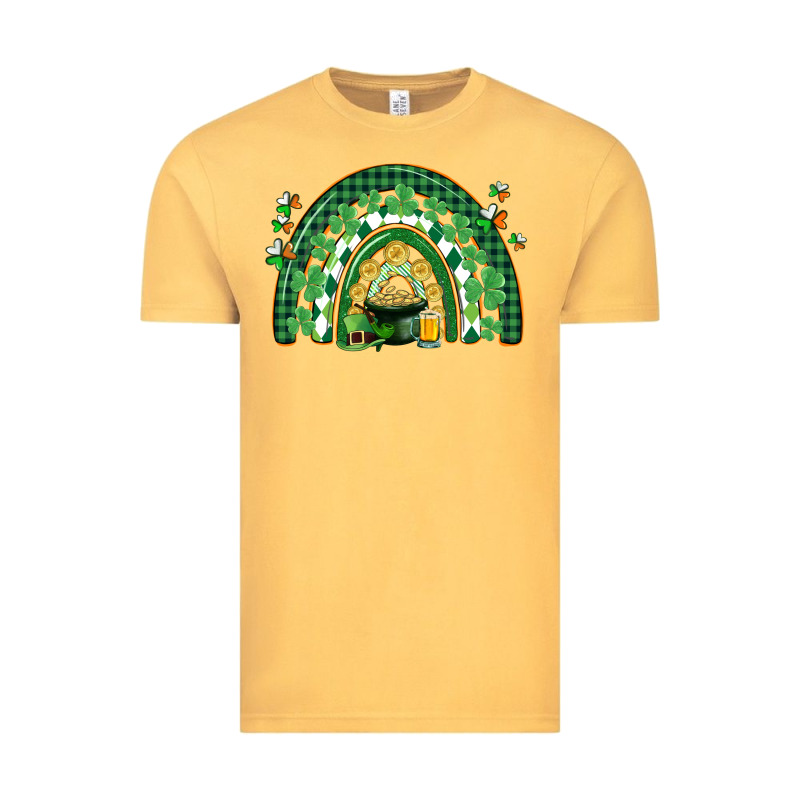 St. Patrick's Rainbow Vintage Tee by CowGirlArtShop | Teevron