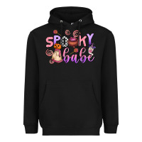 Black spooky babe Heavyweight Hoodie - AdoDesignShop