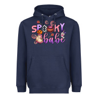 Navy spooky babe Heavyweight Hoodie - AdoDesignShop