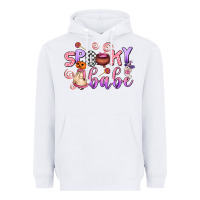 White spooky babe Heavyweight Hoodie - AdoDesignShop