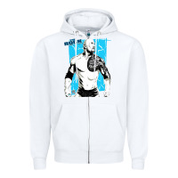 White the rock power Zipper Hoodie - maiPhamDesign