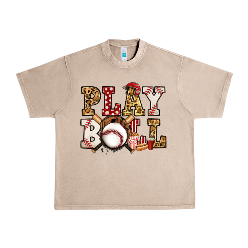 Baseball Play Ball Urban Heavy Tee by Jasminsmagicworld | Teevron