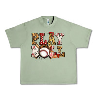 Oil Green baseball play ball Urban Heavy Tee - Jasminsmagicworld