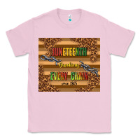 Bubblegum Pink juneteenth breaking every chain since 1865 Classic Tee - TumblerDesignByShophia