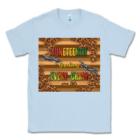 Dusty Blue juneteenth breaking every chain since 1865 Classic Tee - TumblerDesignByShophia