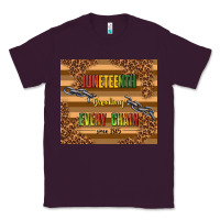 Plum juneteenth breaking every chain since 1865 Classic Tee - TumblerDesignByShophia