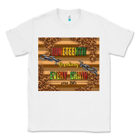 White juneteenth breaking every chain since 1865 Classic Tee - TumblerDesignByShophia