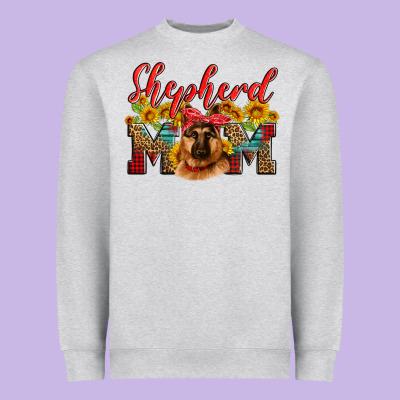German Shepherd Mom Heavyweight Sweatshirt Designed By Artiststas