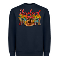Navy german shepherd mom Heavyweight Sweatshirt - Artiststas