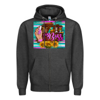 Charcoal Heather nail boss tumbler Zipper Hoodie - BarkalooDesign