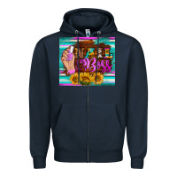 Navy nail boss tumbler Zipper Hoodie - BarkalooDesign