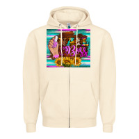 Sandshell nail boss tumbler Zipper Hoodie - BarkalooDesign