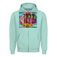 Seafoam nail boss tumbler Zipper Hoodie - BarkalooDesign