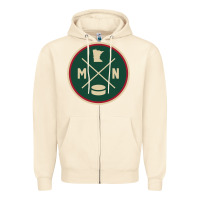 Sandshell Classic Minnesota Hockey MN Outline Pullover Hoodie Zipper Hoodie - maiPhamDesign