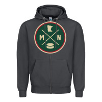 Smoke Classic Minnesota Hockey MN Outline Pullover Hoodie Zipper Hoodie - maiPhamDesign