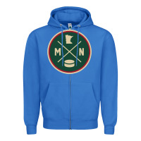 True Royal Classic Minnesota Hockey MN Outline Pullover Hoodie Zipper Hoodie - maiPhamDesign