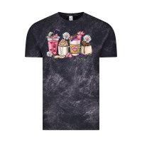 Cloud Black Mama coffee cup mother's day Vintage Tee - HowdyJamesFarm