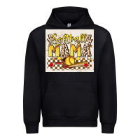 Black softball mom Urban Hoodie - JahusDesignShop