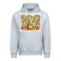Heather Grey softball mom Urban Hoodie - JahusDesignShop