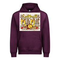 Mauve Wine softball mom Urban Hoodie - JahusDesignShop