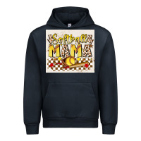 Navy softball mom Urban Hoodie - JahusDesignShop