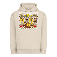 Pigment French Oak softball mom Urban Hoodie - JahusDesignShop