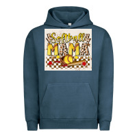 Pigment Midnight Navy softball mom Urban Hoodie - JahusDesignShop